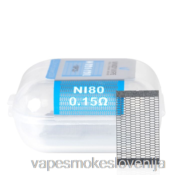 Vape Petrol Vandy Vape M Mrežaste Tuljave (10 Listov) M V2 Rda Tuljava - 0,15 Ohm Ni80 (10 Kosov)